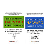 Combo Sách Kĩ Năng Sống: Những Điều Trường Harvard Không Dạy Bạn (Tái Bản) + Những Điều