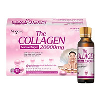 Thực phẩm bảo vệ sức khỏe The Collagen 20000mg Hộp 10 chai x 30ml (Bổ sung collagen và các chất chông oxy hóa giúp bảo vệ da, tăng tính đàn hồi, hạn chế lão hóa da)