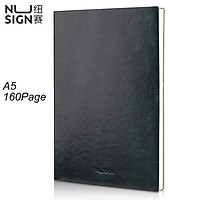 Tập Vở Ghi Chép NUSIGN A5/B5 Bìa Da Mềm 160 Trang Cao Cấp Không Ô Ly, Không Kẻ Ô Dành Cho Văn Phòng, Học Sinh, Sinh Viên