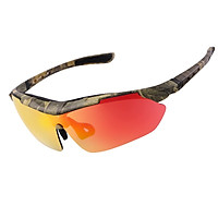 Wheelup bicycle outdoor polarized riding glasses for men and women mountain bike windproof coating glasses riding equipment