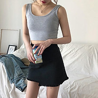 Áo Thun Ba Lỗ Croptop Nữ Thời Trang,, Chất Vải Dày Mịn, Co Giãn