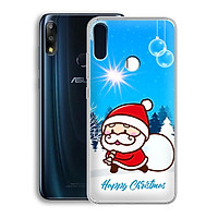 Ốp lưng dẻo cho điện thoại Zenfone Max Pro M2 - 01219 7939 SANTA02 - Noel - Merry Christmas - Hàng Chính Hãng