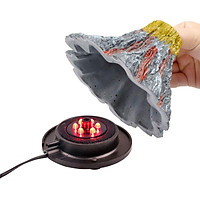 Aquarium Bubble Light Aquarium Air Stone LED Light Air Pump Bubble Stone Lamp for Fish Tank Pond