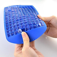 silicone Ice Cube Tray Mold Diamond Shape 160 Grids Ice Mould Fruit Cube