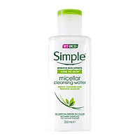 Nước tẩy trang Simple Kind To Skin Cleansing Micellar Water 200ml