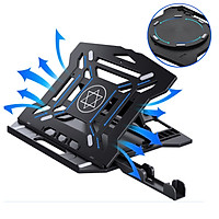 Giá đỡ laptop xoay 360 độ, có đế gắn điện thoại tiện dụng - N2