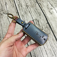 Bao da chìa khóa Smartkey Honda Vision 2019, Vario 2018, Lead 2018, AB 2018 - Xám