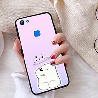 Ốp lưng dành cho Vivo V7 viền dẻo TPU bộ sưu tập Chúng ta là gấu - Hàng chính hãng