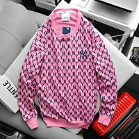 Áo thun nỉ sweater dài tay nam nữ logo thêu họa tiết Monigram NY cao cấp form rộng mặc thu đông TPT SHOP 2021ML02
