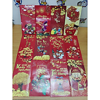 10 Bao Lì Xì Chúc Mừng Năm Mới SIÊU ĐẸP A2 (Giao mẫu ngẫu nhiên)