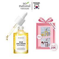 Serum Dưỡng Da Căng Bóng Và Chống Lão Hoá Silk Collagen Glow AmpouleI Nhập Khẩu Chính Hãng