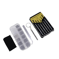 1100pcs Eyeglass Screws Nuts Screwdriver Tweezers Glasses