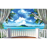 TRANH DÁN TƯỜNG 3D CAO CẤP | TRANH DÁN TƯỜNG | TRANH TRANG TRÍ | T3DMN-T6-Human_63060