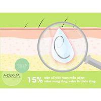 Gel Rửa Mặt Và Tắm Cho Da Kích Ứng A-Derma Dermalibour + Foaming 250ml