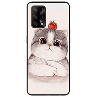 Ốp lưng dành cho Oppo A54 - A74 - A94 - mẫu Mèo Và Cà Đỏ