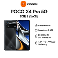 Điện thoại Xiaomi POCO X4 Pro 5G 6GB/128GB 8GB/256GB | Snapdragon 695 5G | Camera 108MP - hàng chính hãng