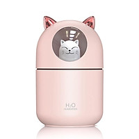Máy Tạo Độ Ẩm Không Khí 300ML Mèo Siêu Im Lặng USB Văn Phòng Hộ Gia Đình Phòng Ngủ Thơm Ô Tô Máy Lọc Không Khí Phun Sương Tạo Không Khí tươi Hơn