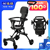 Xe đẩy gấp gọn Đảo 2 Chiều Siêu nhẹ Cao cấp cho bé đi du lịch