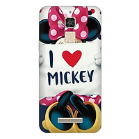 Ốp Lưng Dành Cho Điện Thoại Asus Zenfone 3 Max ZC520Tl I Love Mickey