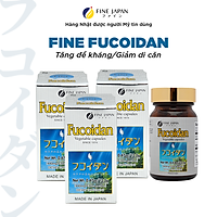Combo Hộp 3 Fucoidan Nhật Bản Fine Japan Phòng Và Hỗ Trợ Điều Trị Ung Thư