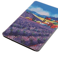 PU Leather Smart Case Flip Protective Cover for Amazon Kindle 10th Generation 2019 Anti-Scratch, Foldable operation, frame-type stand