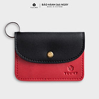 Móc khóa thời trang YUUMY YMK3 - Màu sắc trẻ trung - Thiết kế hiện đại - Đa chức năng sử dụng - Đựng thẻ ngân hàng, thẻ xe, chìa khóa xe - Tiên dụng mang theo bên người (Dài 10cm x Cao 8cm )
