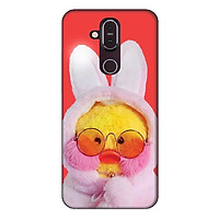 Ốp lưng dành cho điện thoại Nokia 8.1 Vịt Bông Lalafanfan Mẫu 3
