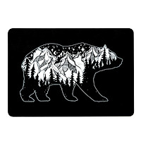 Laptop Case Protective Cover Snap on Case Compatible with Macbook Air 13'' A1932/A2179/A2337(2018-2020) Bear with Views1