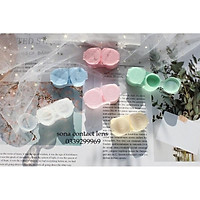 Khay Lens Nắp Gập Nhiều Màu Có Dụng Cụ Đeo