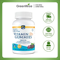 Viên Nhai Hương Trái Cây Bổ Sung Vitamin D3 Giúp Xương Chắc Khỏe, Sức Khỏe Dẻo Dai - 60 Viên