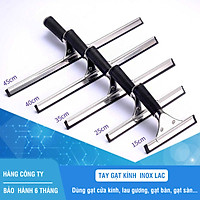 Tay Gạt Kính Inox LAC Hàng Chuyên Dụng Gạt Cửa Kính, Gạt Gương, Tủ Kính, Gạt Bàn, Gạt Sàn Nhà
