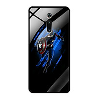 Ốp lưng Kính Cường Lực cho Xiaomi Mi 9T - 0279 CAPTAIN02 - Hàng Chính Hãng