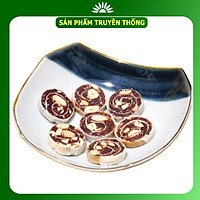 Bánh chuối phồng hạt điều Tư Bông cao cấp 350g - ít ngọt thơm ngon bổ dưỡng chánh gốc Đồng Tháp