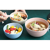Bát( Tô) nhựa lúa mạch đường kính 15 cm siêu đẹp giao màu ngẫu nhiên