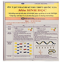 Ôn Tập Nhanh Kì Thi THPT Quốc Gia - Môn Sinh Học