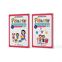 Combo Pomath – Toán tư duy cho trẻ em 6 – 7 tuổi (Tập 1 + 2)