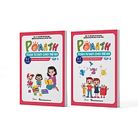 Combo POMath - Toán tư duy cho trẻ em 6 - 7 tuổi - TKBooks 