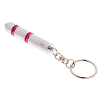 Car Mini Anti Static Electricity Remover Key Chain Keyring Black