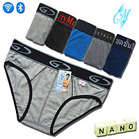 Quần lót nam | quần lót nam nhiều loại lưng vải cotton cao cấp , lưng cao 4cm , thấm hút mồ hôi tốt , mang lại cảm giác dễ chịu khi mặc ( lưng thun và màu sắc giao ngẫu nhiên )