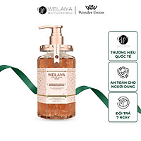 Sữa tắm trắng da cánh hoa hồng Damask Weilaiya Grand Rose Extracts Whitening Shower Gel 450ml