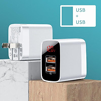 Bộ sạc USB Baseus Quick Charge 3.0 cho điện thoại di động 18W PD3.0 PD QC3.0 QC Bộ sạc nhanh USB loại C