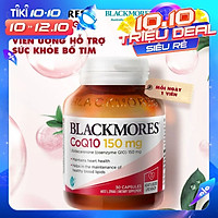 Blackmores CoQ10 150mg 30v - Viên uống hỗ trợ sức khỏe bổ tim Úc