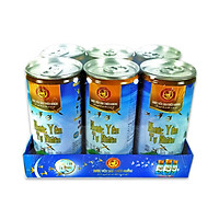 Lốc Nước Yến Thiên Hoàng Tự Nhiên (6 Lon x 190 ml)