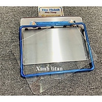 Biển số dành cho xe máy: titan, vàng, inox, 7 màu dày, đẹp ( bộ 3 món)-Loại 2 phân