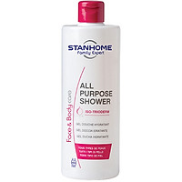 Sữa Tắm Không Xà Phòng Cho Da Thường, Da Hỗn Hợp, Nhạy Cảm All Purpose Shower Stanhome 400ml