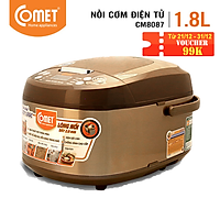 Nồi Cơm Điện Tử Comet CM8087 1.8L - 860W- Hàng chính hãng