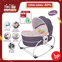 Nôi Rung Kiêm Ghế Bập Bênh 5 Trong 1 Mastela 6033