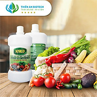 NƯỚC RỬA RAU CỦ QUẢ THỰC PHẨM TƯƠI SỐNG SUNRED DIỆT KHUẨN THUỐC TRỪ SÂU