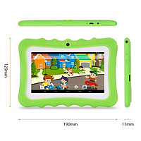 NEW 7 inch Kids Tablet PC 8GB Android Quad Core Tablets Dual Camera Wifi Tab PC with case For Children Learning Education
