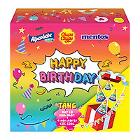 Hộp Kẹo Sinh Nhật Cực Vui Cùng Chupa Chups, Alpenliebe, Mentos